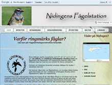 Tablet Screenshot of nidingensfagel.se